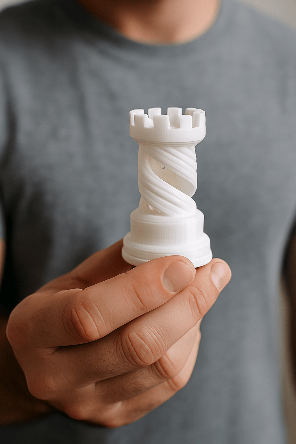 PLA Филамент Бяло | White PLA Filament | High Speed PLA+ Material | 1.75mm, 1kg