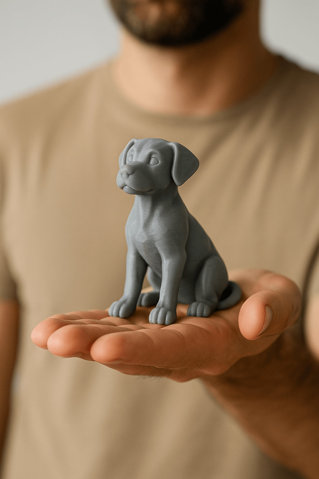 PLA Филамент Сиво | Gray PLA Filament | High Speed PLA+ Material | 1.75mm, 1kg