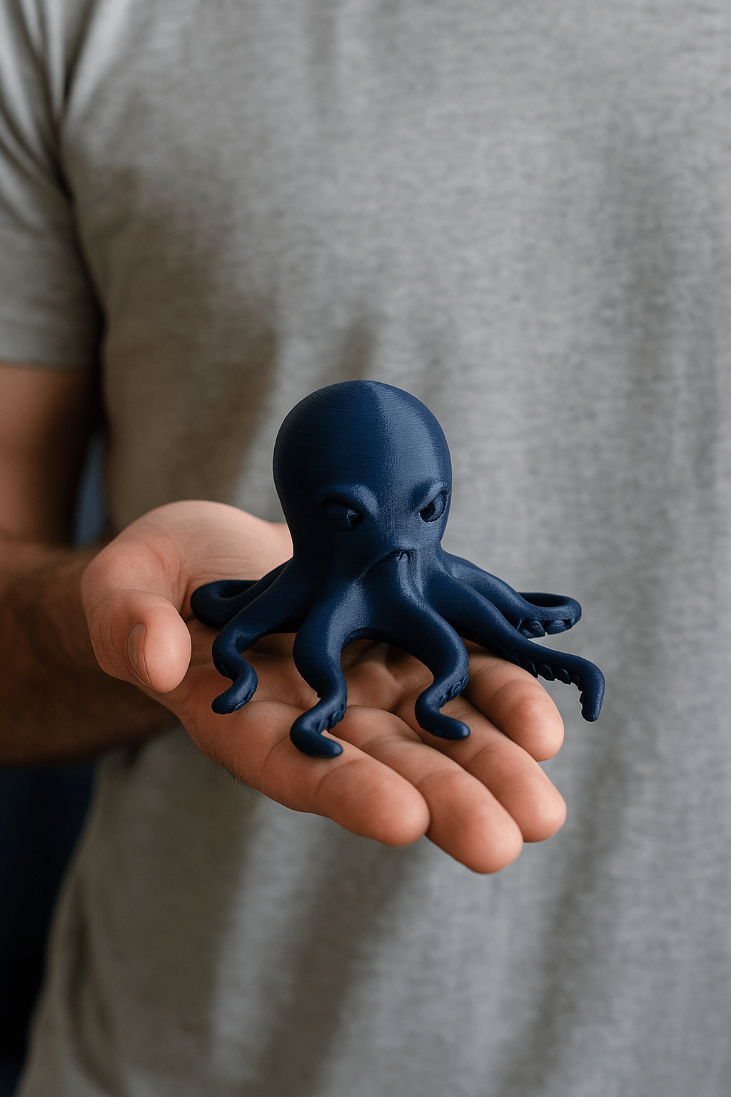 PLA Филамент Тъмно Синьо | Dark Blue PLA Filament | High Speed PLA+ Material | 1.75mm, 1kg