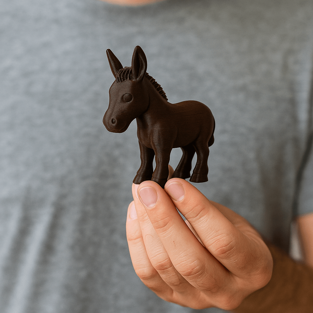 PLA Филамент Шоколадово Кафяво | Chocolate Brown PLA Filament | High Speed PLA+ Material | 1.75mm, 1kg