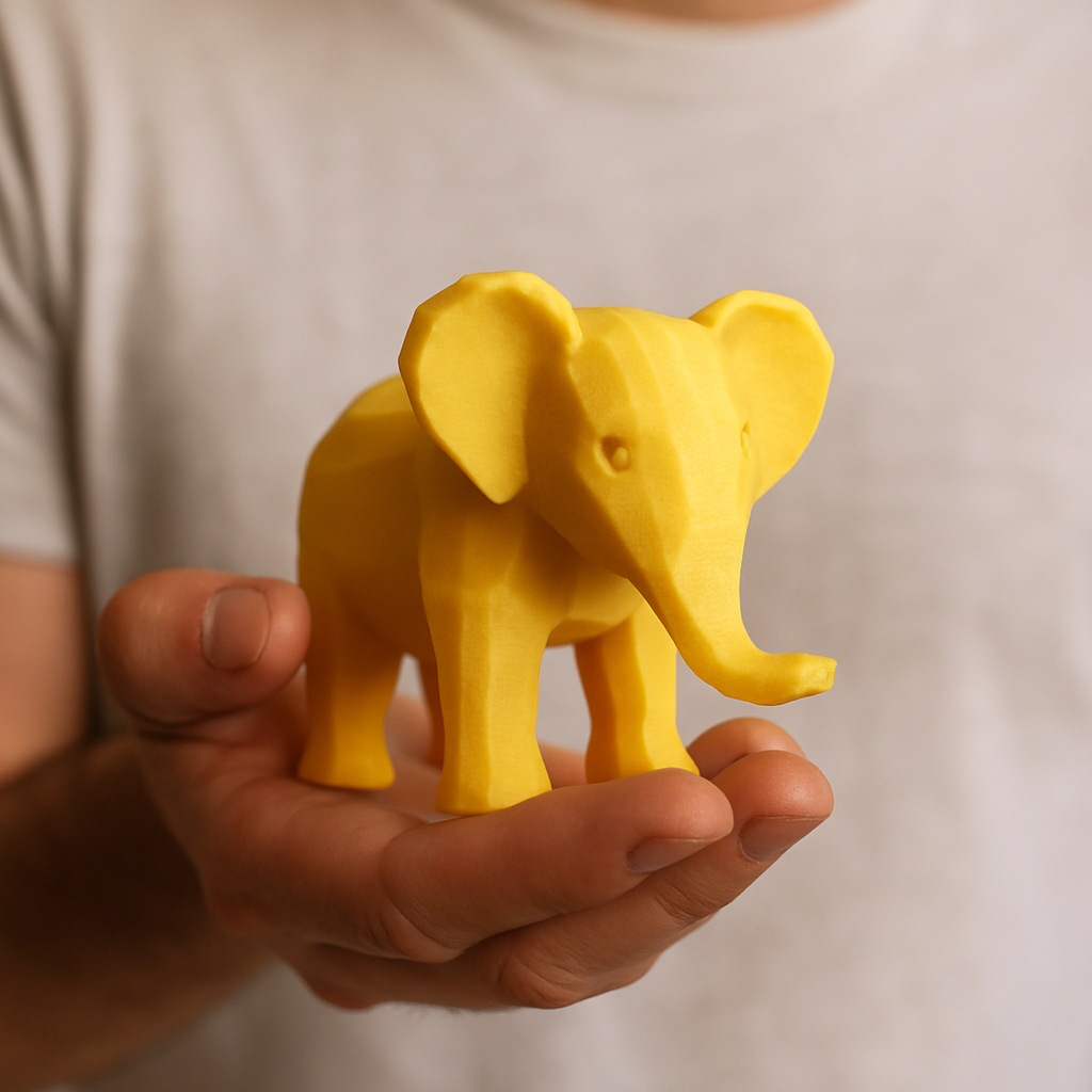 PLA Филамент Бананово Жълто | Banana Yellow PLA Filament | High Speed PLA+ Material | 1.75mm, 1kg