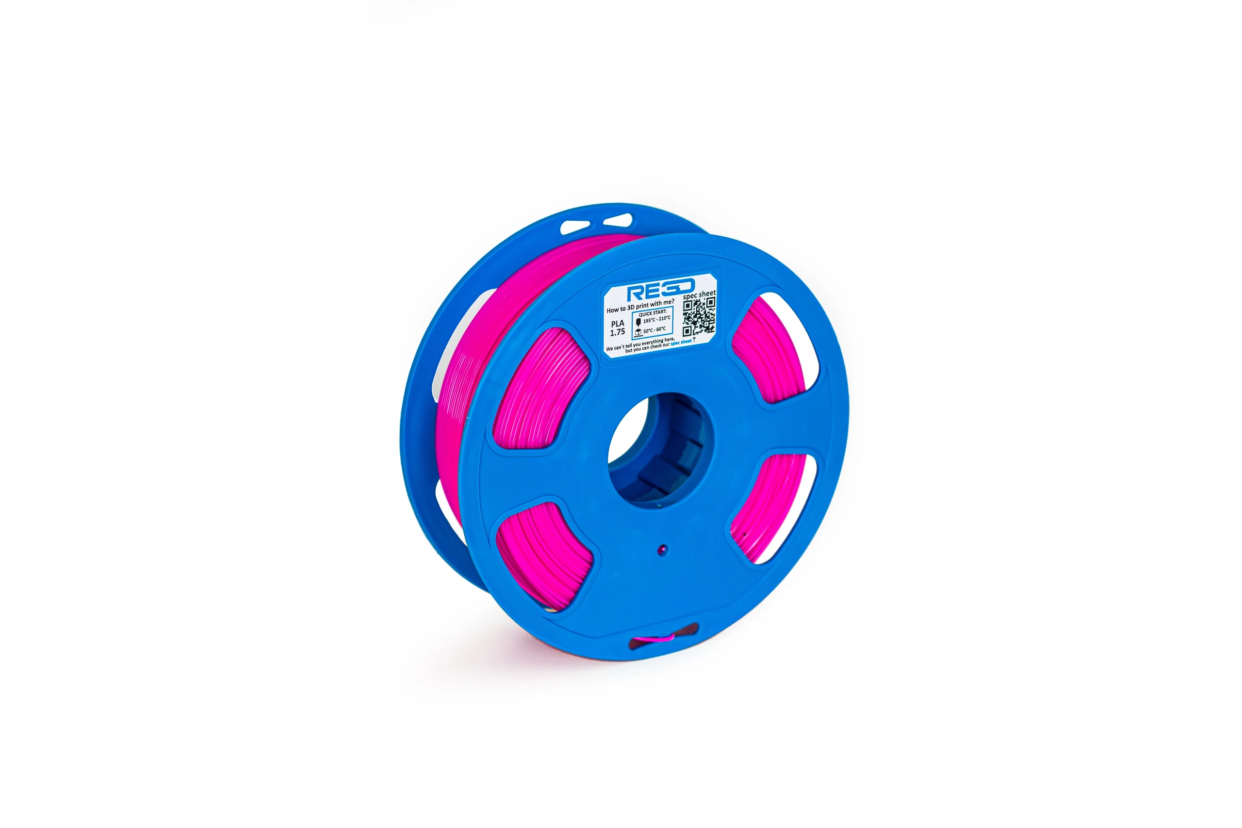 PLA Филамент Електриково Розово | Electric Pink PLA Filament | High Speed PLA+ Material | 1.75mm, 1kg