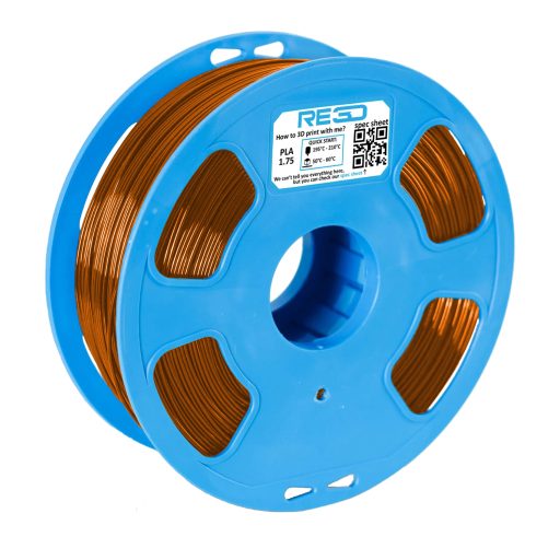 copper PLA Филамент Мед | Copper PLA Filament | High Speed PLA+ Material | 1.75mm, 1kg