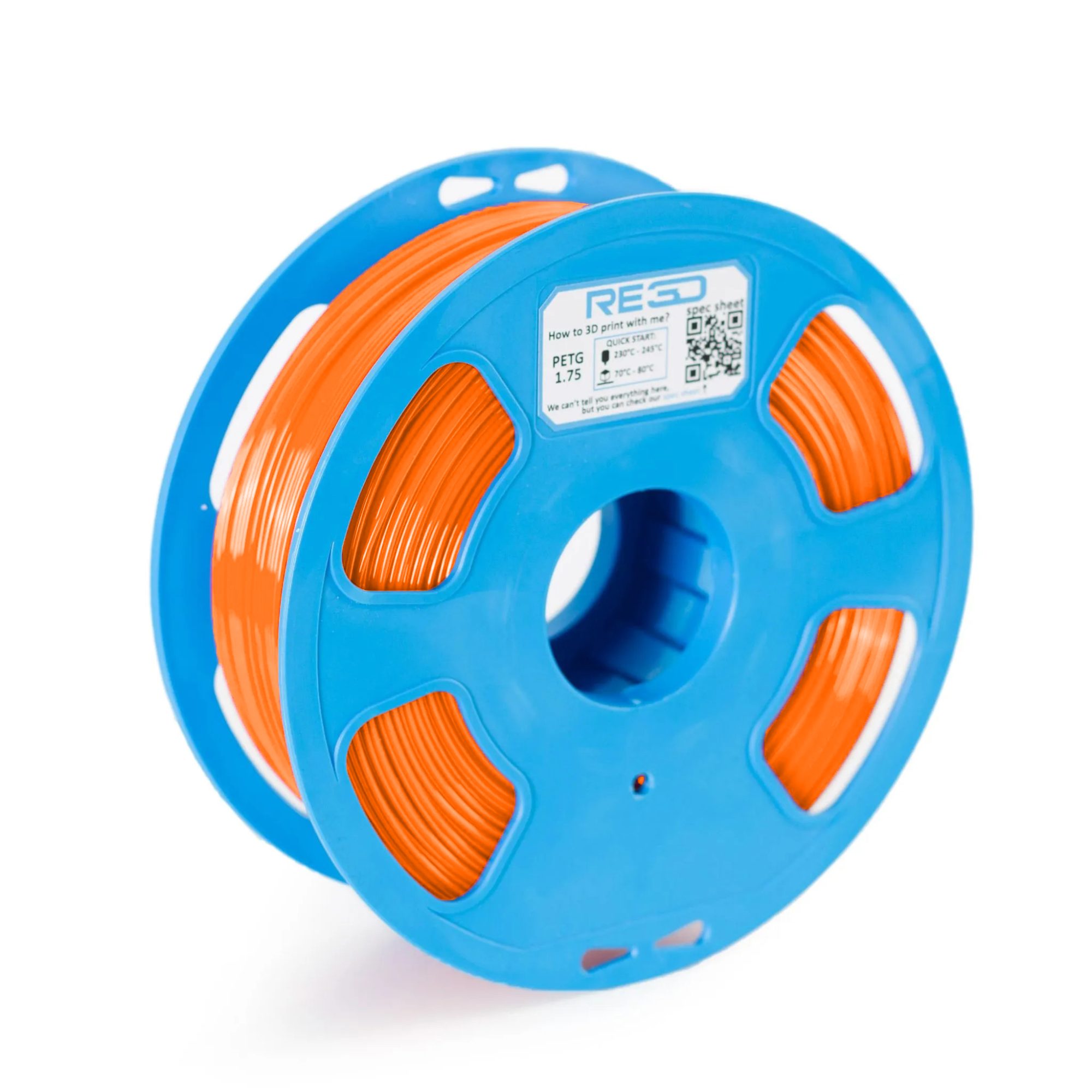 PETG Филамент Оранжево | Orange PETG Filament | PETG Material | 1.75mm, 1kg